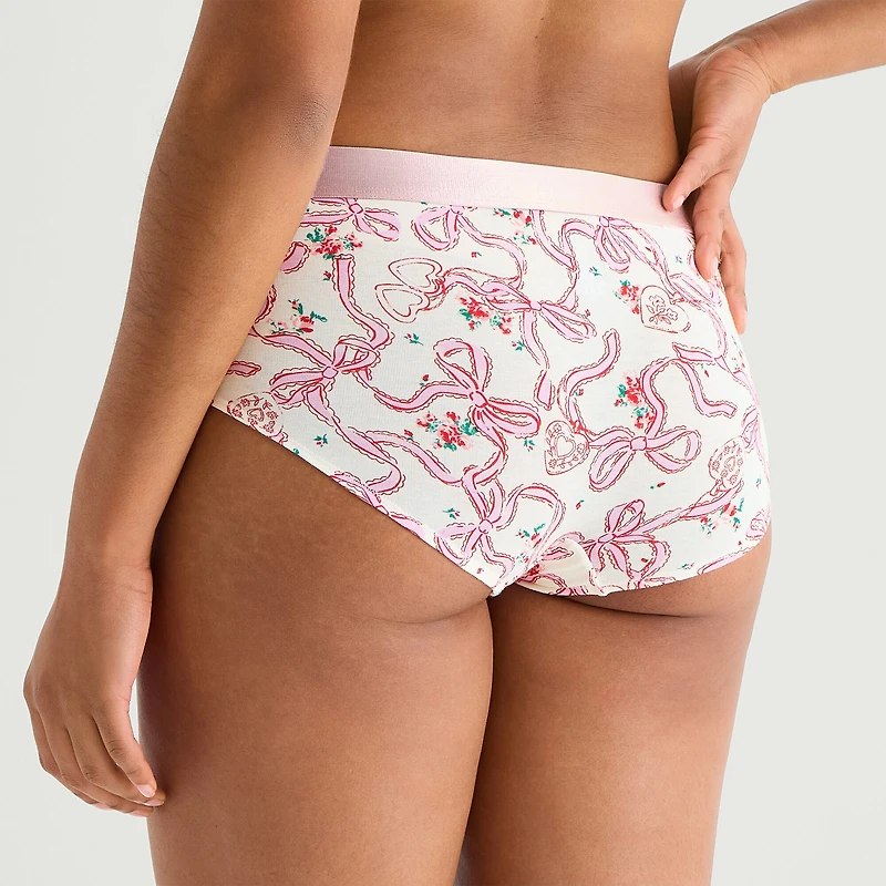 Arizona Cotton Womens Juniors Boyshort Panty 372016