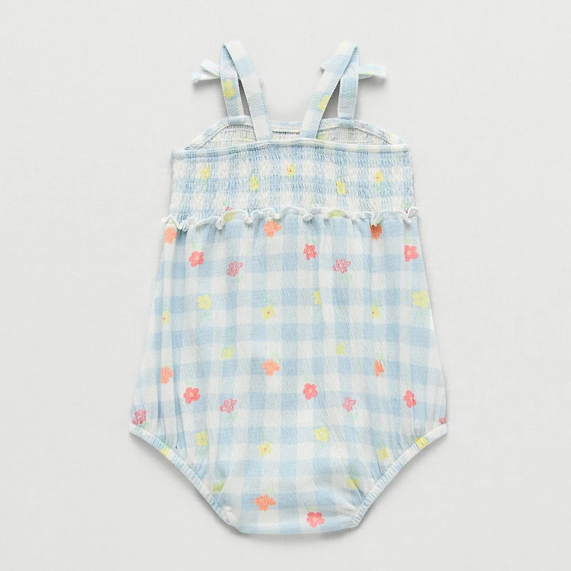 Okie Dokie Baby Girls Sleeveless Romper