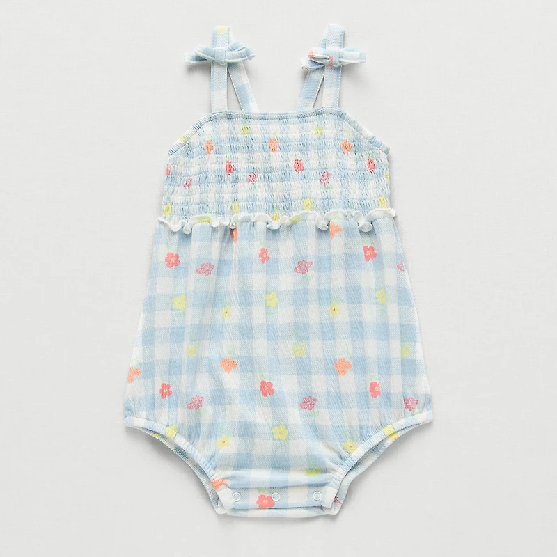 Okie Dokie Baby Girls Sleeveless Romper