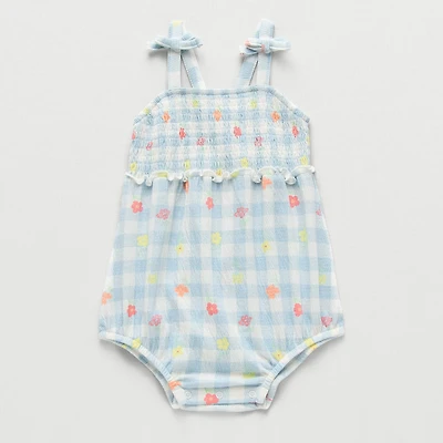 Okie Dokie Baby Girls Sleeveless Romper