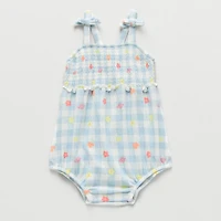 Okie Dokie Baby Girls Sleeveless Romper