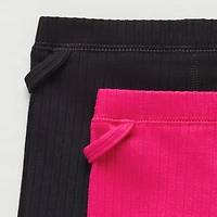 Okie Dokie Toddler Girls 3" Adaptive Easy-on + Easy-off 2-pc. Bike Short
