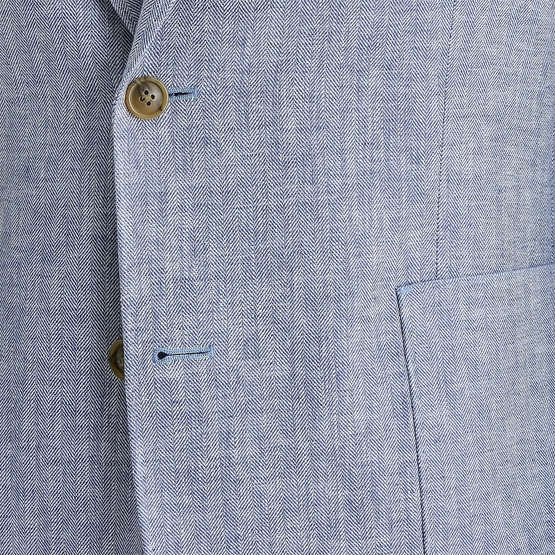 Stafford Linen Cotton Blend Mens Regular Fit Sport Coat