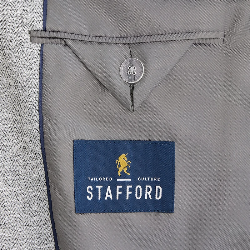 Stafford Knit Mens Classic Fit Sport Coat