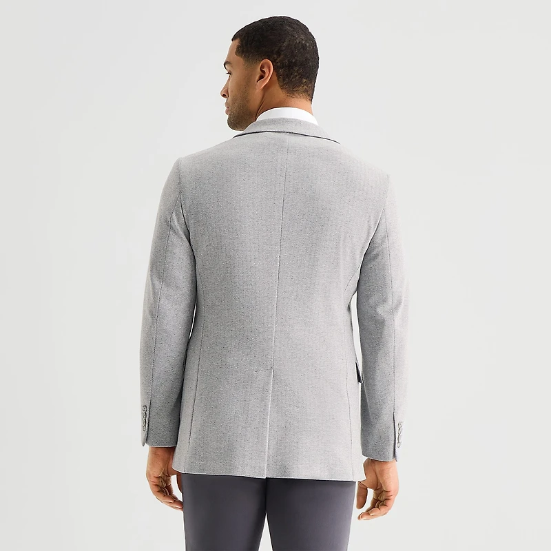 Stafford Knit Mens Classic Fit Sport Coat