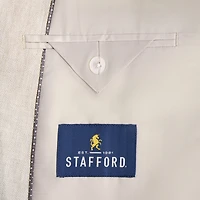 Stafford Linen Cotton Mens Big and Tall Classic Fit Linen Sport Coat