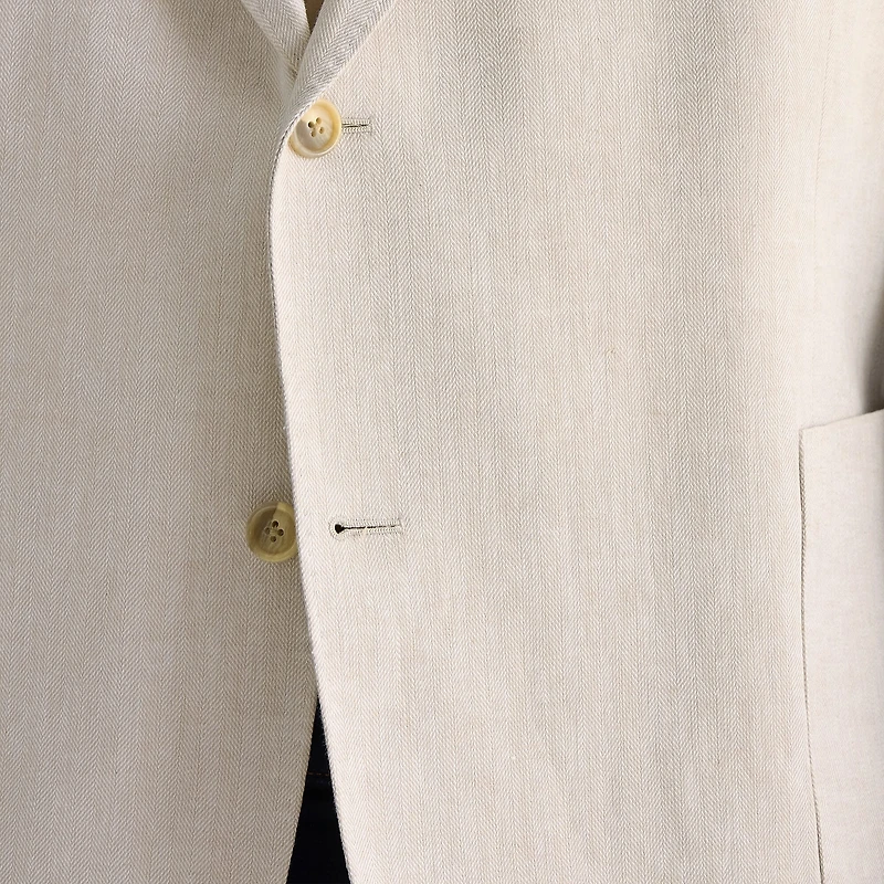 Stafford Linen Cotton Mens Big and Tall Classic Fit Linen Sport Coat