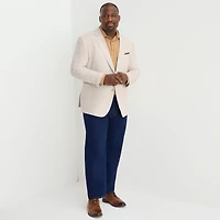Stafford Linen Cotton Mens Big and Tall Classic Fit Linen Sport Coat