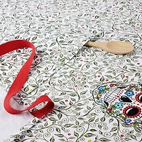 Fiesta Skull and Vine Apron