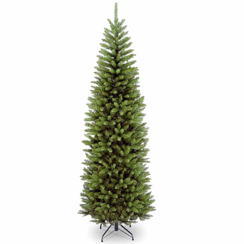 National Tree Co. 7 1/2 Foot Kingswood Fir Hinged Pencil Christmas Tree