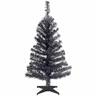 National Tree Co. Black Tinsel 3 Foot Christmas Tree