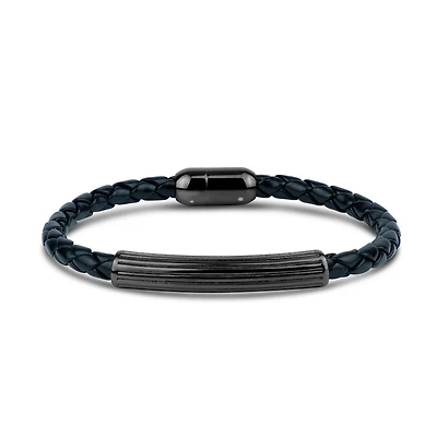 Mens Stainless Steel ID Bracelet