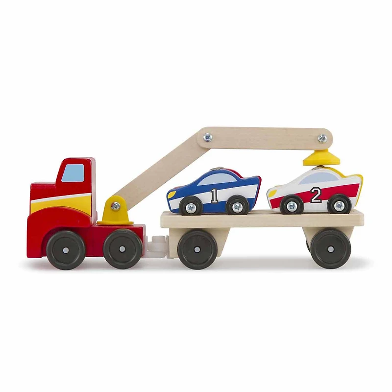 Melissa & Doug Magnetic Car Loader Interactive Toy
