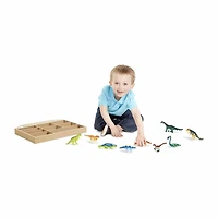 Melissa & Doug Dinosaur Party Play Set Interactive Toy