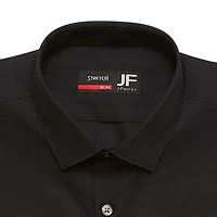 J. Ferrar Ultra Comfort Mens Regular Fit Stretch Fabric Wrinkle Free Long Sleeve Dress Shirt