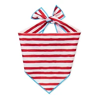 Paw & Tail Striped Dog Bandana