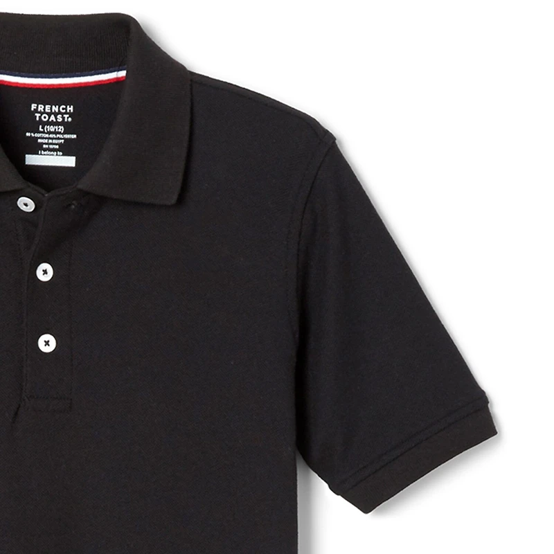 French Toast Little & Big Kid Boys Short Sleeve Boxy Fit Polo Shirt