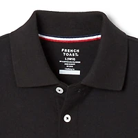 French Toast Little & Big Kid Boys Short Sleeve Boxy Fit Polo Shirt