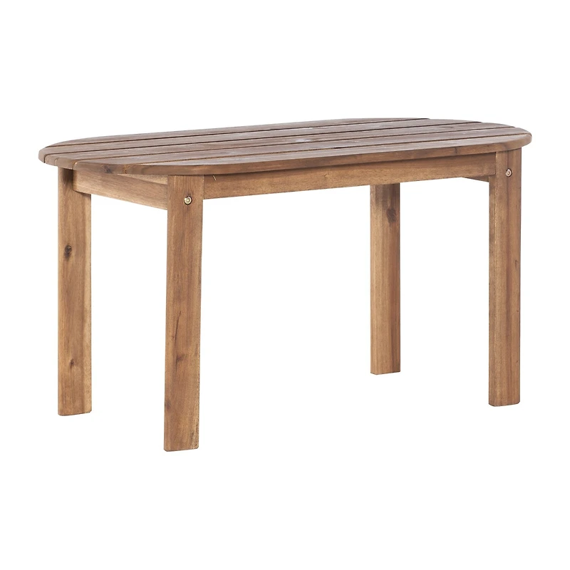 Linon Creekside Collection Adirondack Outdoor And Coffee Table