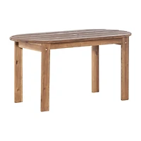 Linon Creekside Collection Adirondack Outdoor And Coffee Table