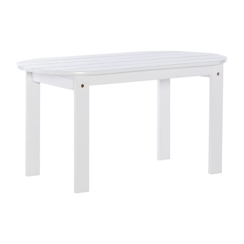 Linon Creekside Collection Adirondack Outdoor And Coffee Table