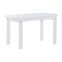 Linon Creekside Collection Adirondack Outdoor And Coffee Table