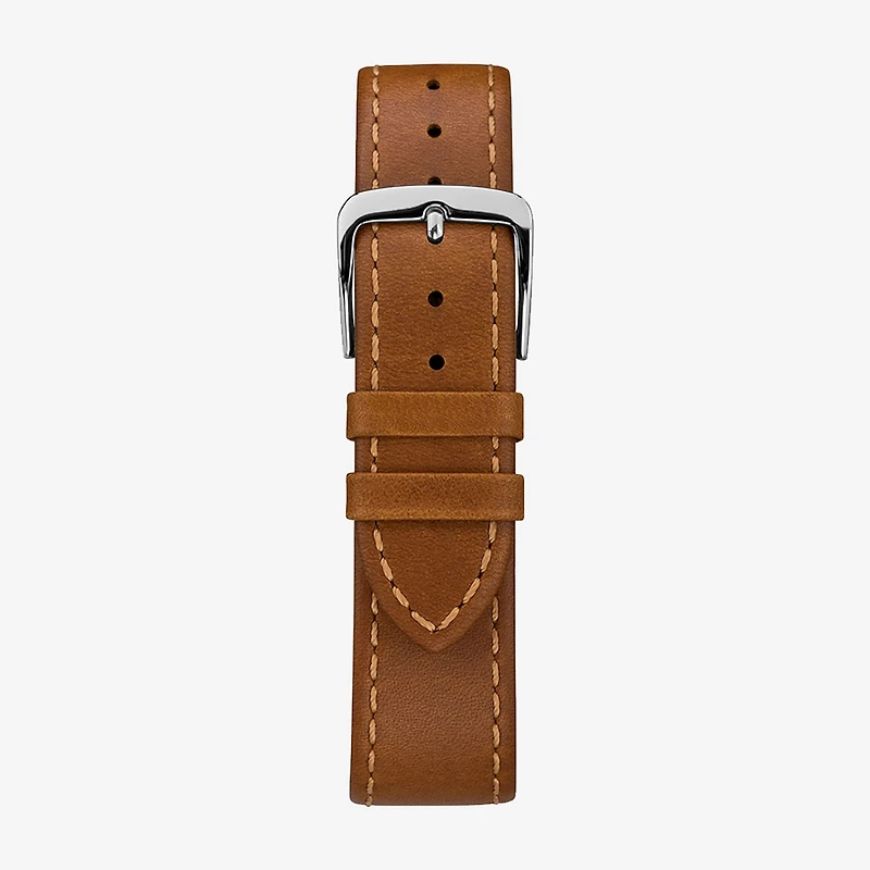 Timex Mens Brown Leather Strap Watch Tw2r63900jt