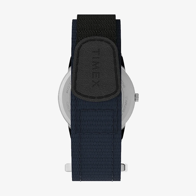 Timex Mens Black Fabric Fast Wrap Strap Watch Tw2u85000jt
