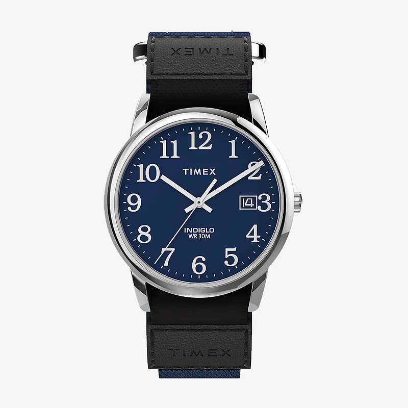 Timex Mens Black Fabric Fast Wrap Strap Watch Tw2u85000jt