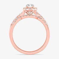 Signature By Modern Bride 7/8 CT.T.W. Lab-Grown (G-H / SI1-SI2) Diamond Pear Side Stone Bridal Set 10K or 14K Gold