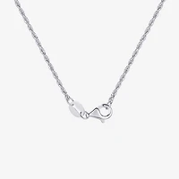 Crucifix Mens Sterling Silver Cross 24 Inch Pendant Necklace