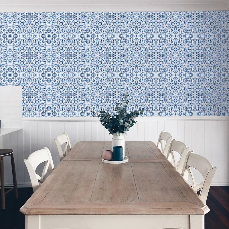 Tempaper Ornamental Tile Peel & Stick Wallpaper