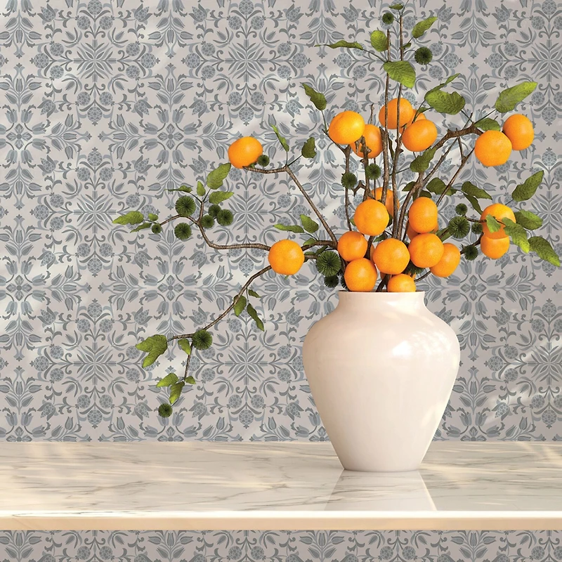 Tempaper Ornamental Tile Peel & Stick Wallpaper