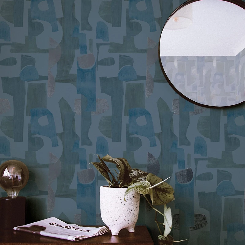 Tempaper Geo Composition Peel & Stick Wallpaper