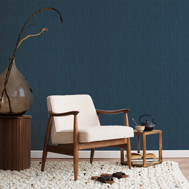 Tempaper Textured Rattan Peel & Stick Wallpaper
