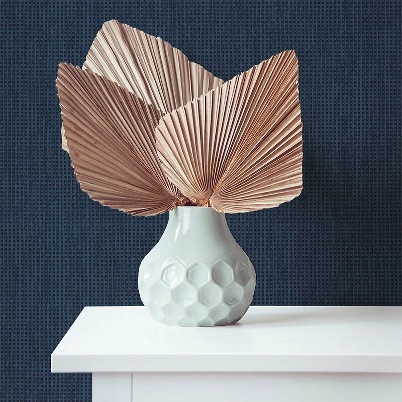 Tempaper Textured Rattan Peel & Stick Wallpaper
