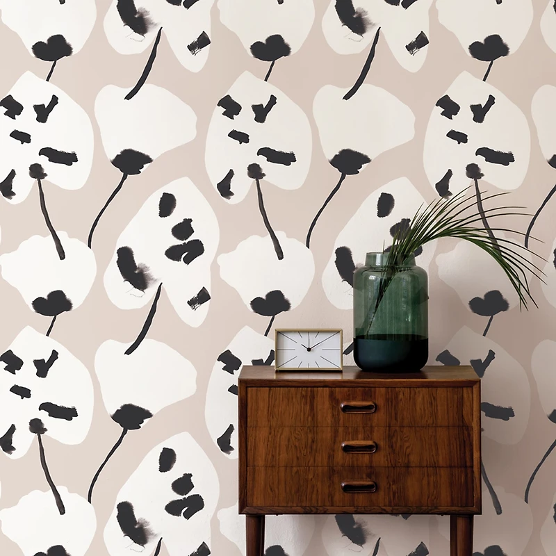 Tempaper Painted Palm Peel & Stick Wallpaper