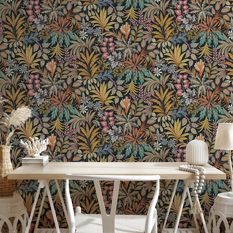 Tempaper Crafted Floral Peel & Stick Wallpaper