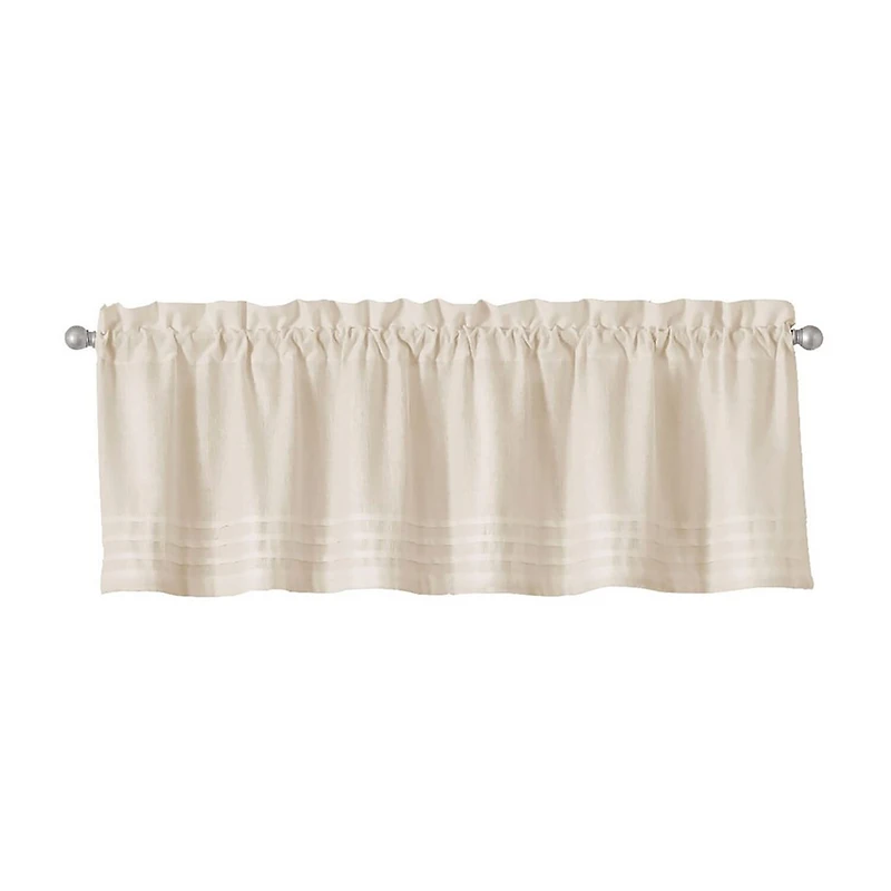 Vue Kingsbury Rod Pocket Tailored Valance