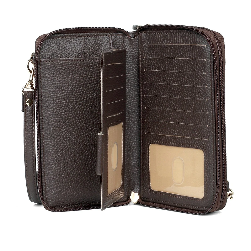 J. Buxton Womens Rfid Blocking Wallet