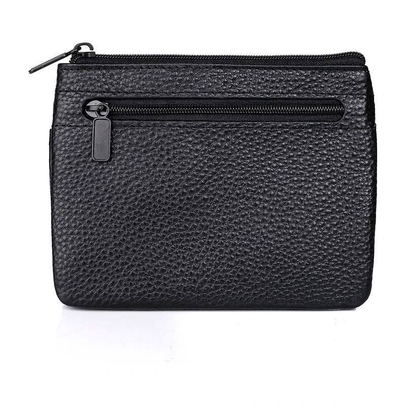 J. Buxton Solid Pebble Coin Case Wallet
