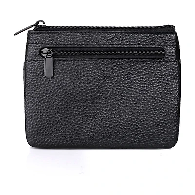 J. Buxton Solid Pebble Coin Case Wallet