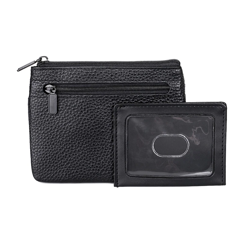 J. Buxton Solid Pebble Coin Case Wallet
