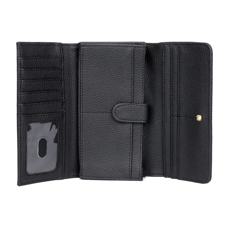 J. Buxton Womens Rfid Blocking Trifold Wallet