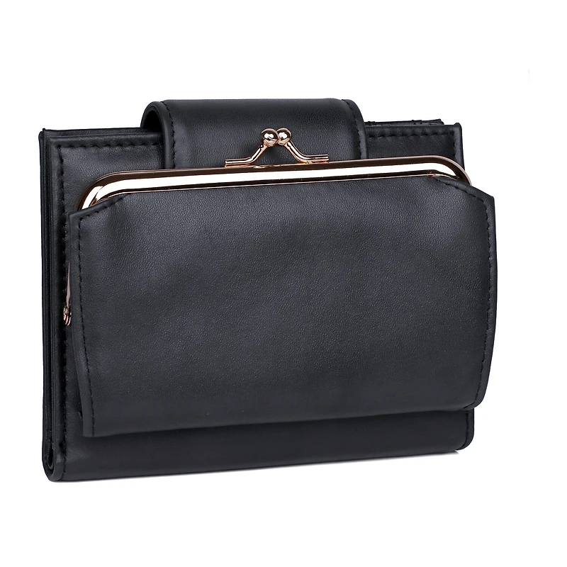 J. Buxton Womens Rfid Blocking Indexer Wallet