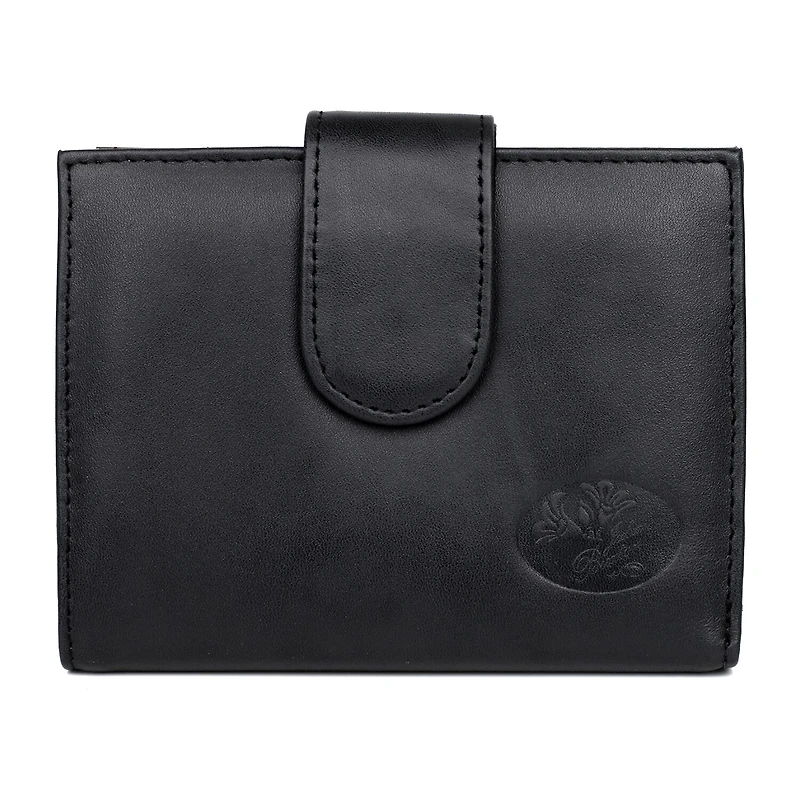 J. Buxton Womens Rfid Blocking Indexer Wallet