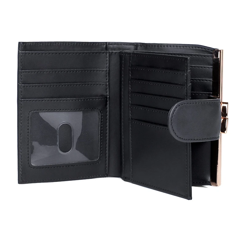 J. Buxton Womens Rfid Blocking Indexer Wallet