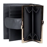 J. Buxton Womens Rfid Blocking Indexer Wallet
