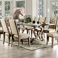Furniture of America™ Alvarada Rectangular Wood-Top Dining Table