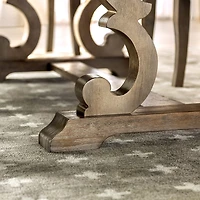 Furniture of America™ Alvarada Rectangular Wood-Top Dining Table